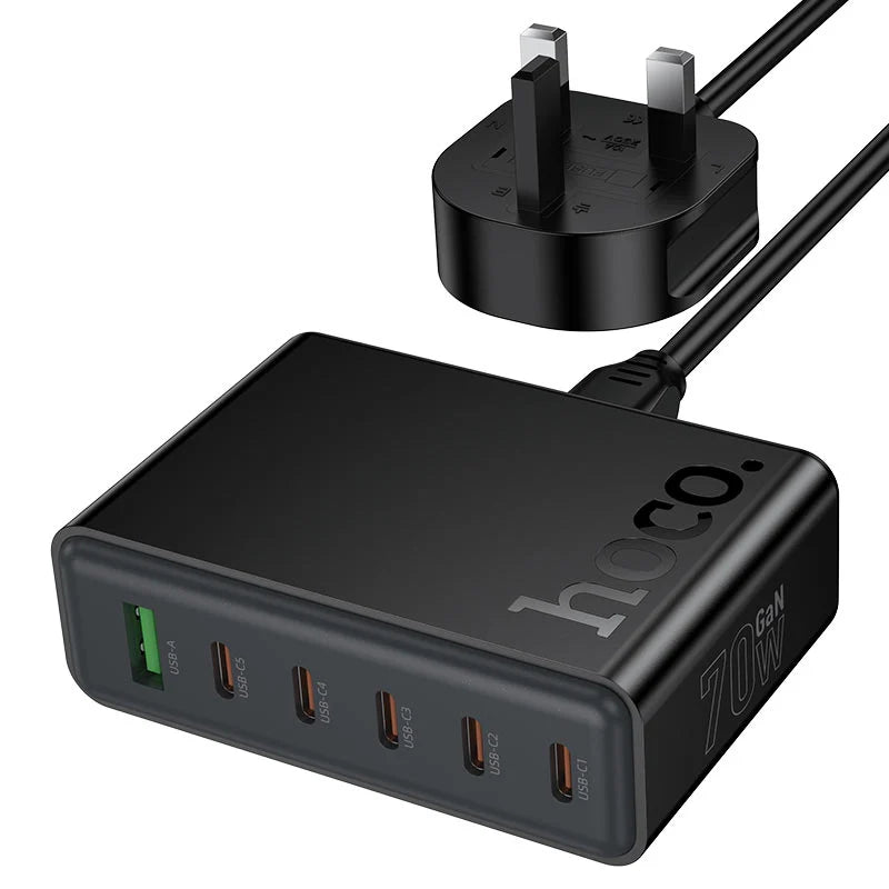 Hoco - 6-in-1 Fast Charger